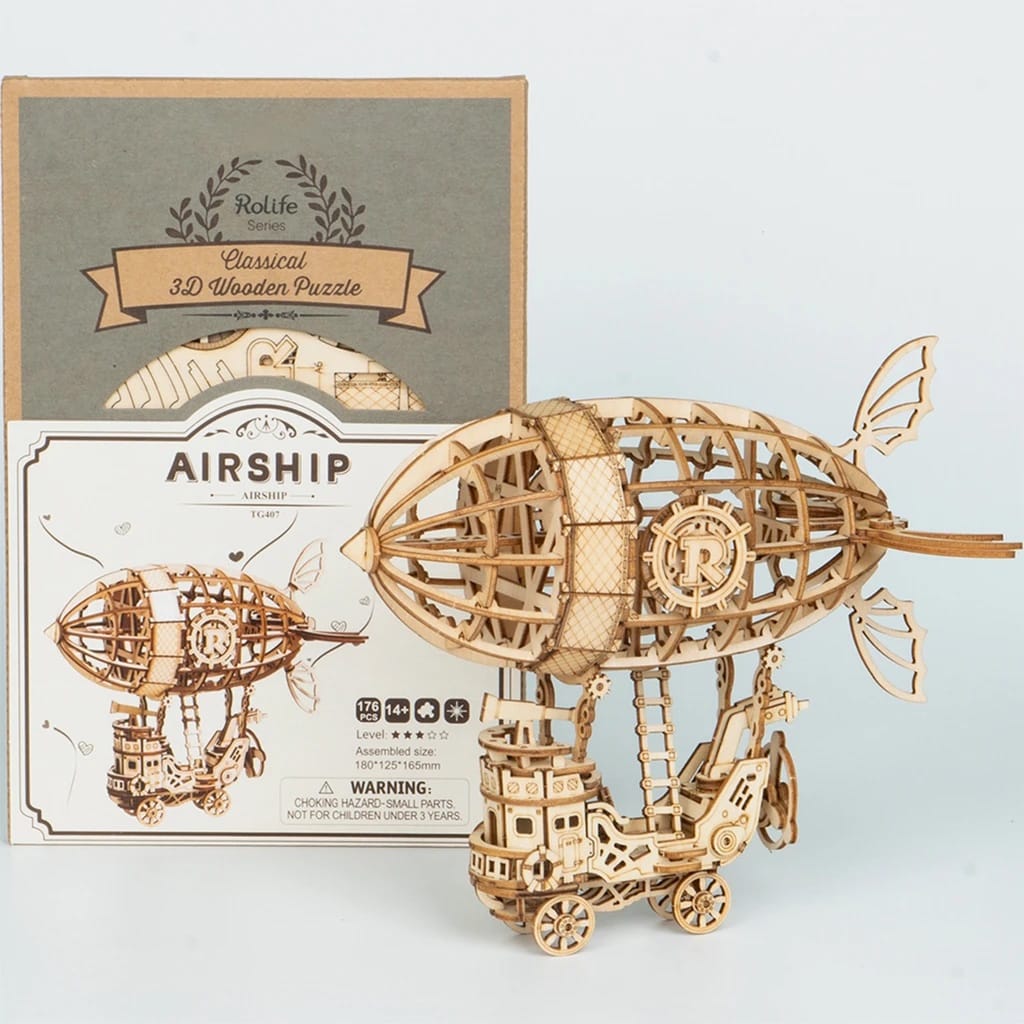 Airship and Box
