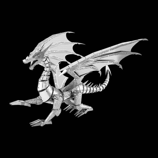 Metal Earth Australia: Silver Dragon ICONX – DIY Kits
