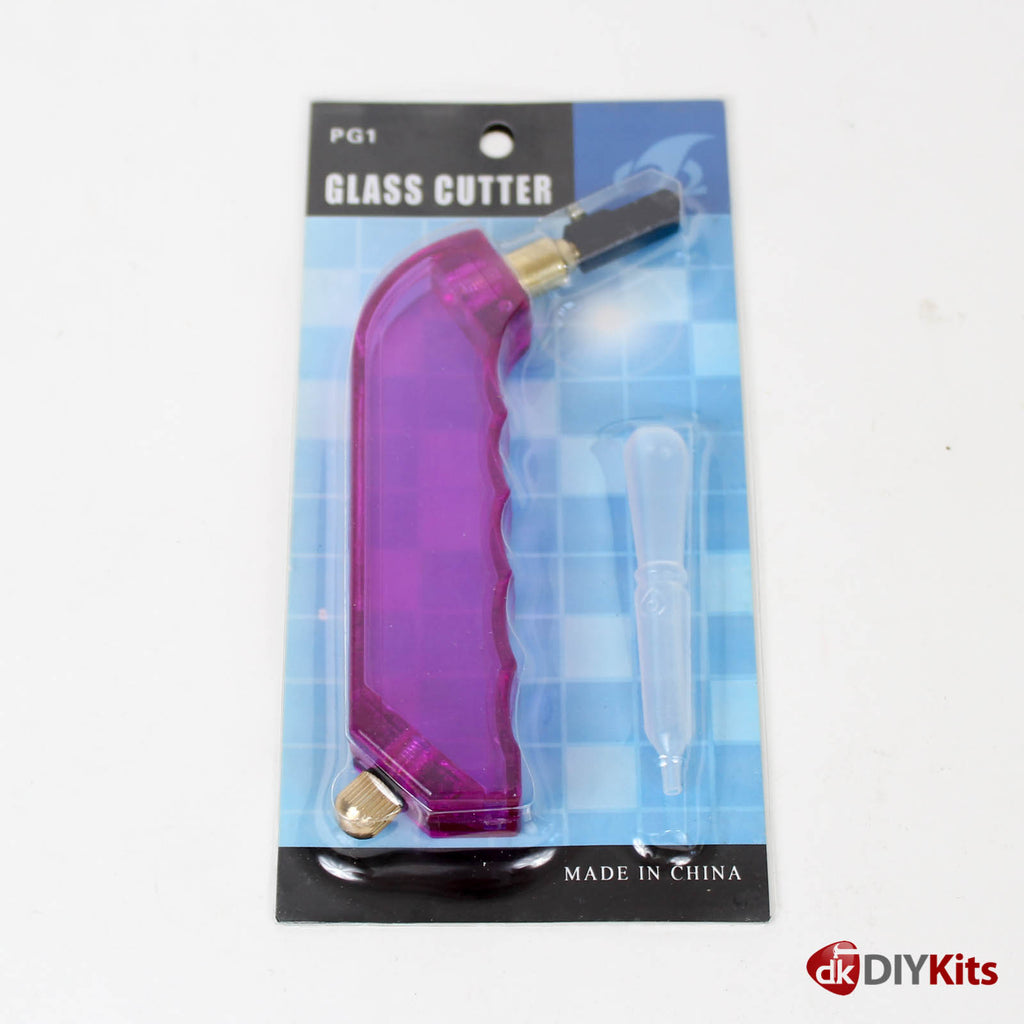 Pistol grip glass cutter