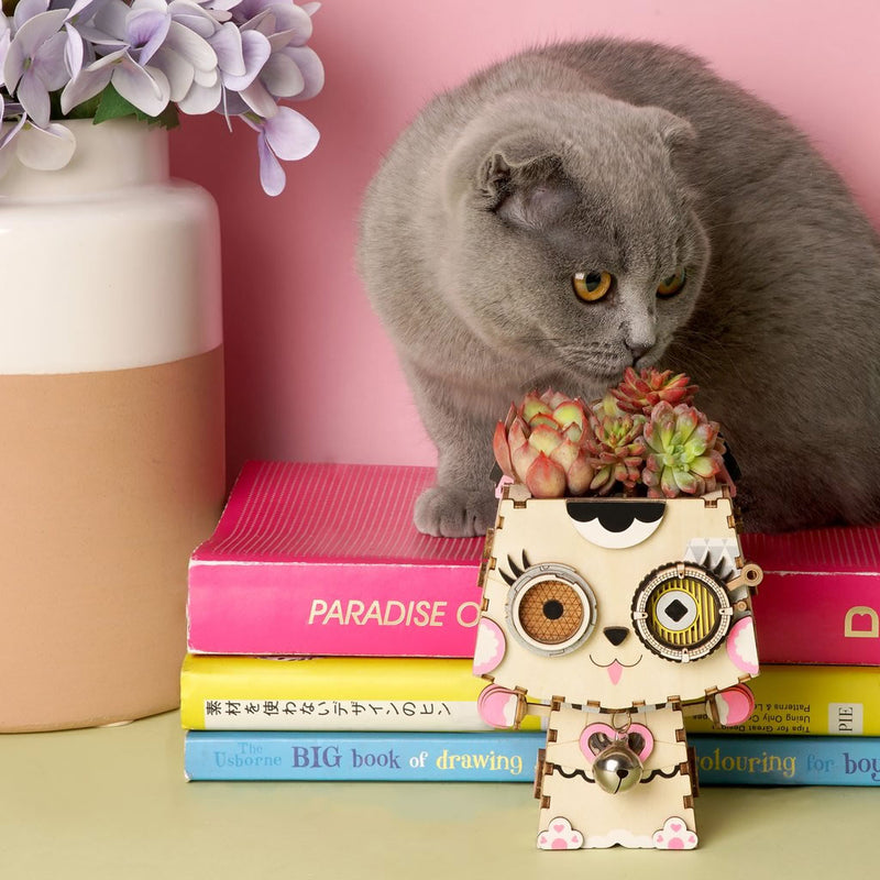 Kitty Flower Pot