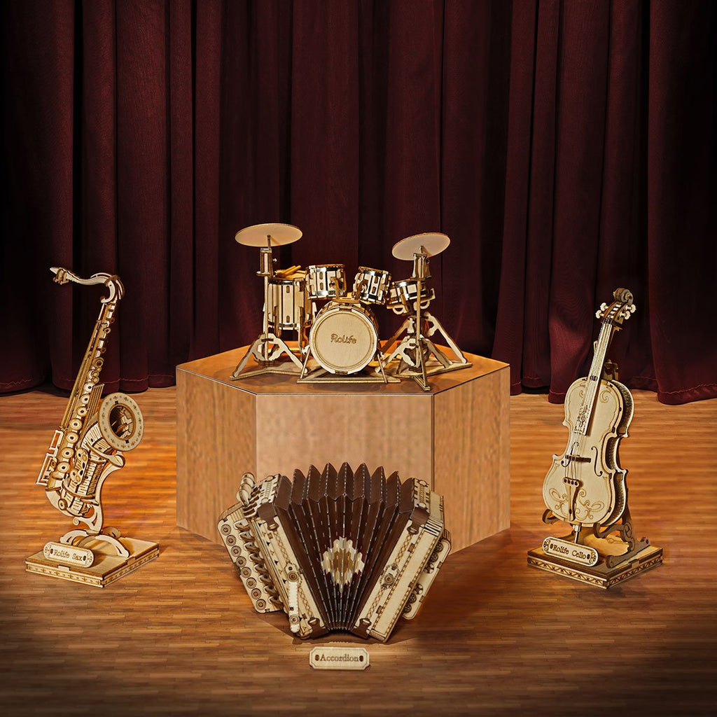 Robotime Musical Instrument collection