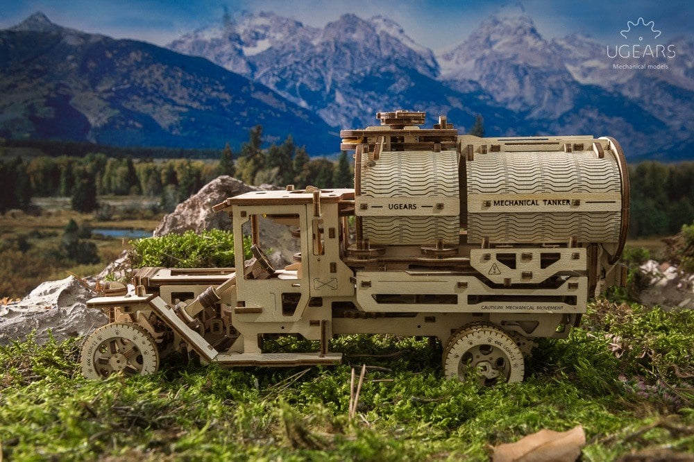 Truck With Tanker