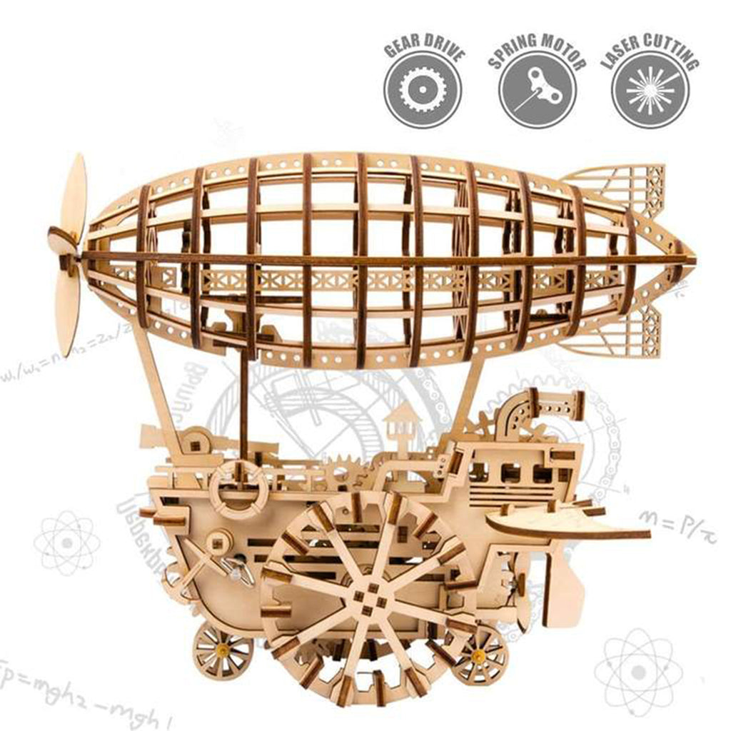 Mechanical Gears Airship