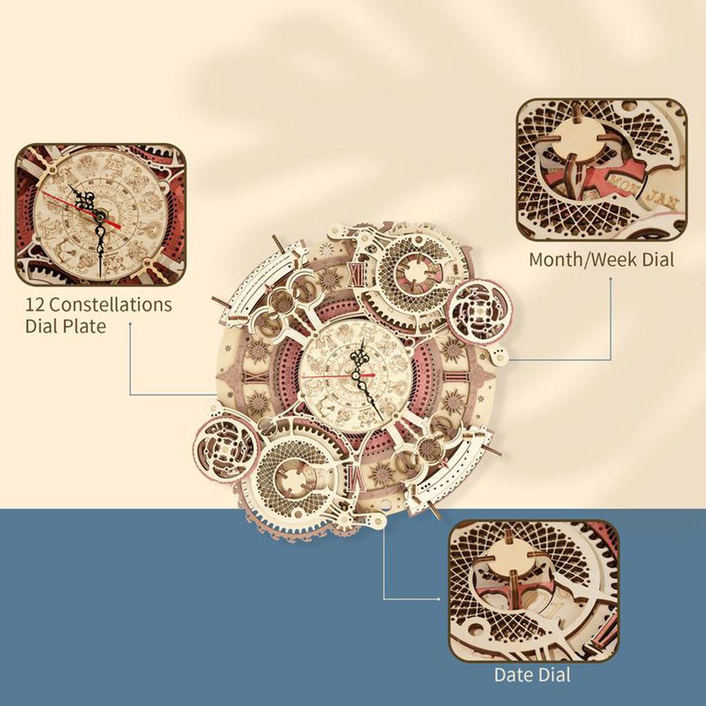 Zodiac Wall Clock