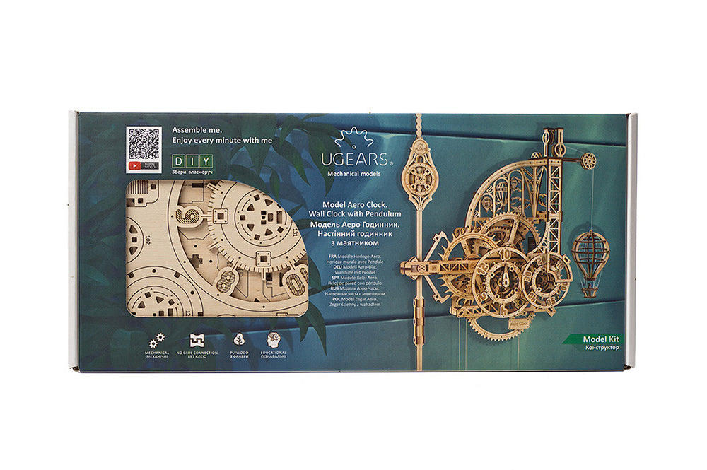 Ugears in Australia: Aero Clock – DIY Kits