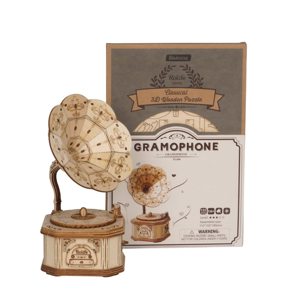 Gramophone and box
