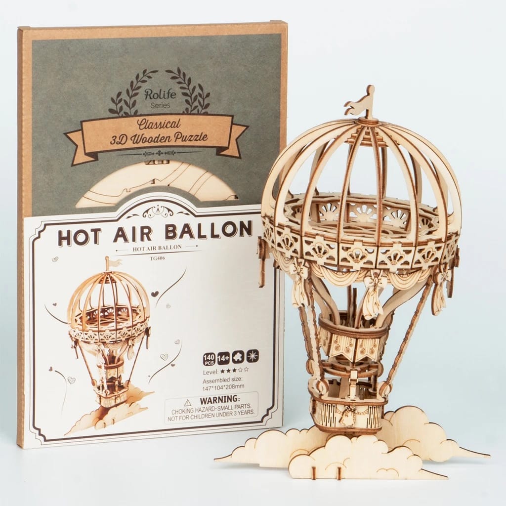 Hot Air Balloon and box