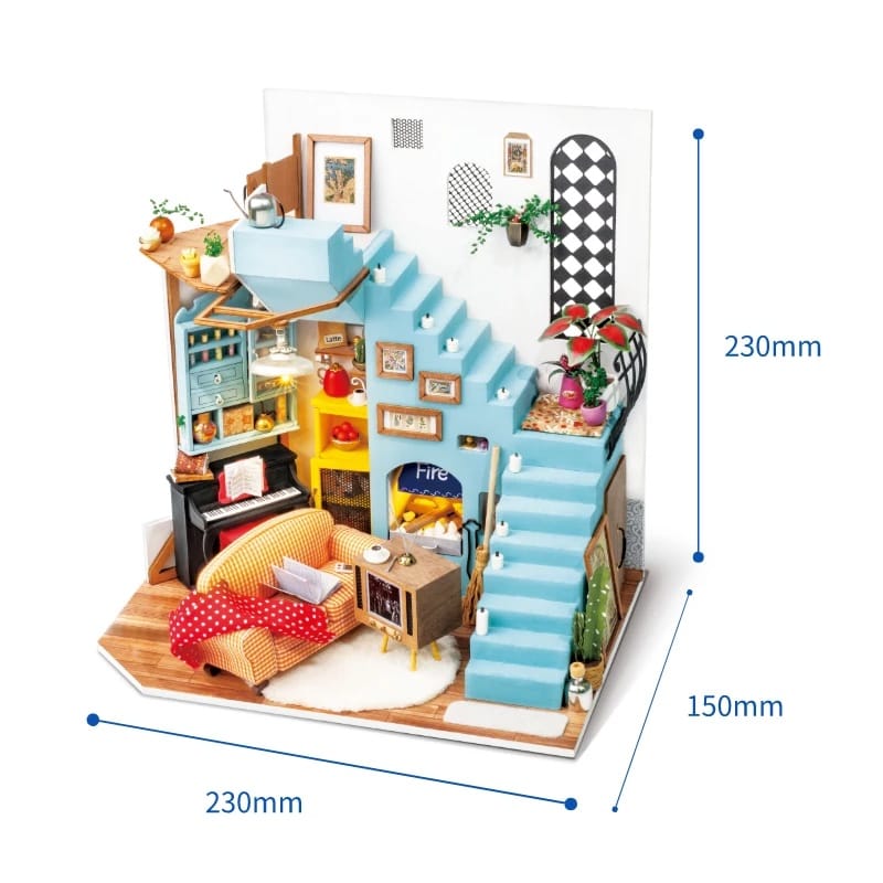 Joy's Peninsula Living Room Dimensions