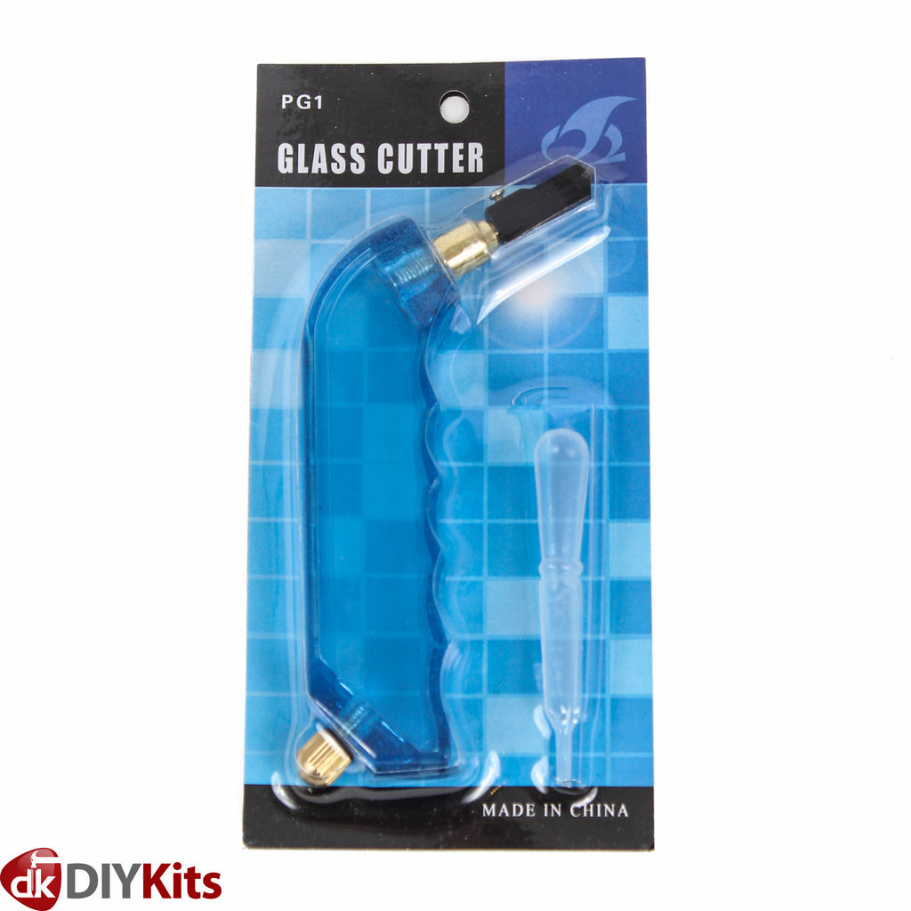 Pistol grip glass cutter