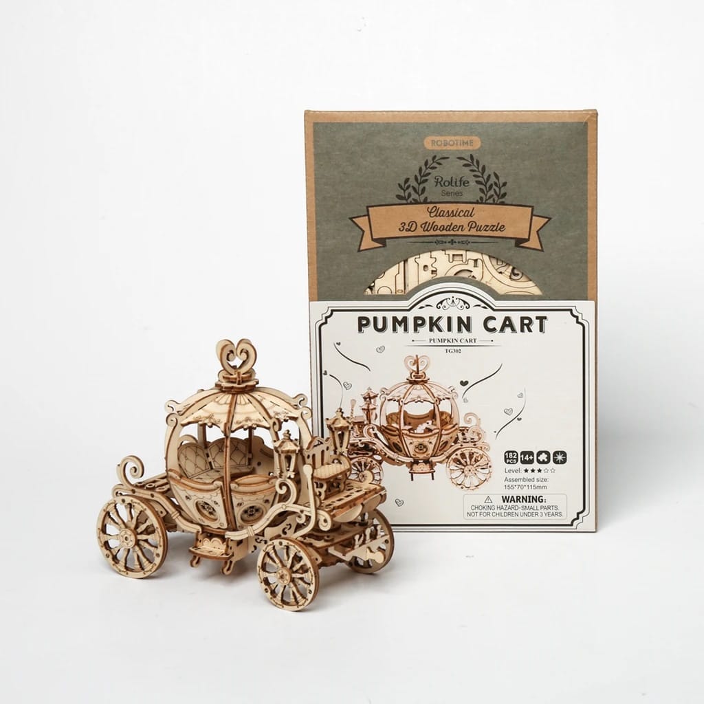 Pumpkin Cart and box