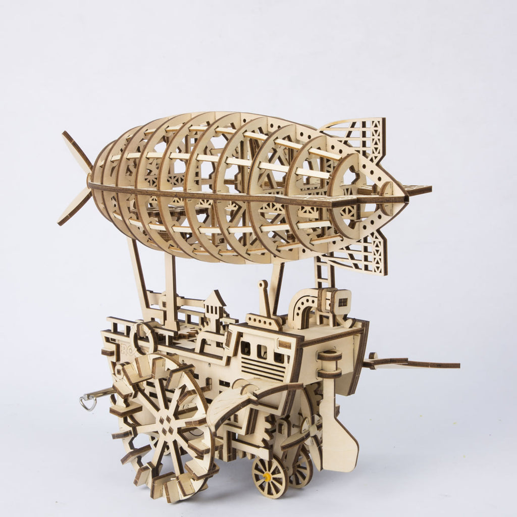 Mechanical Gears Airship