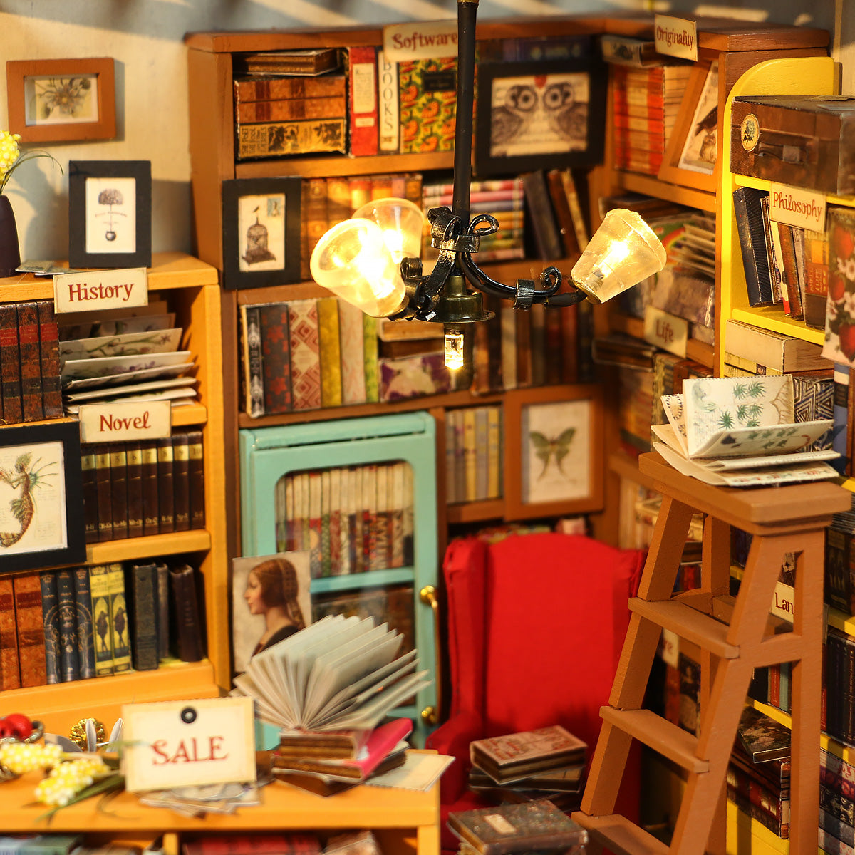Robotime library clearance