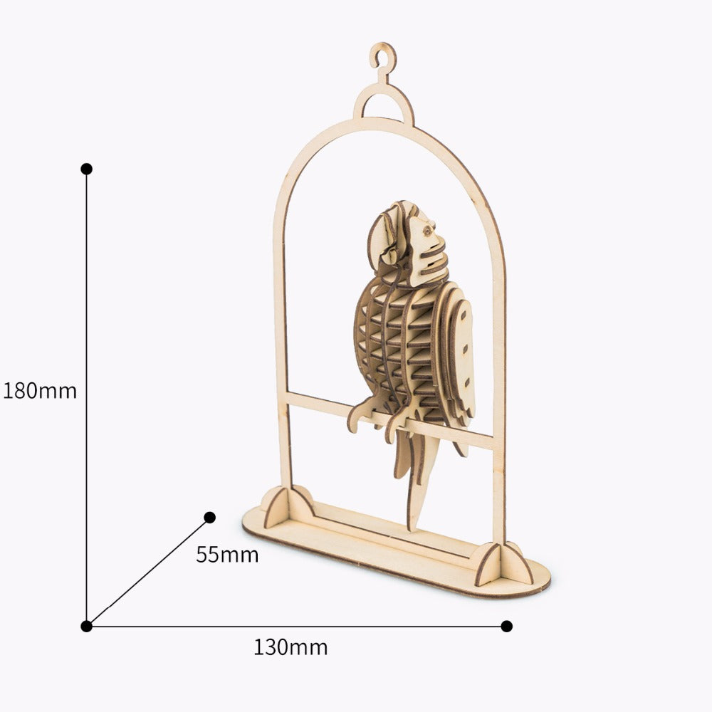 Parrot assembled dimensions