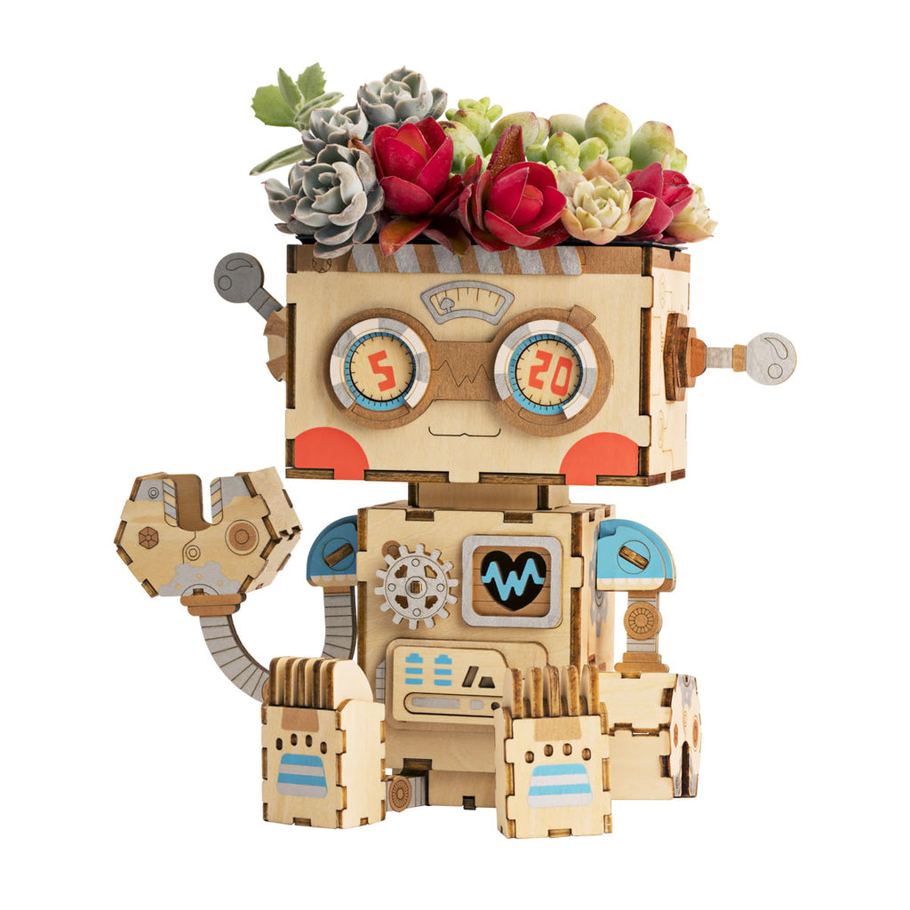 Robot Flower Pot