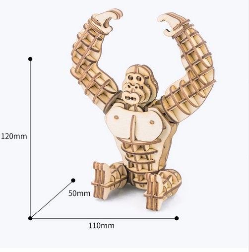 Gorilla dimensions