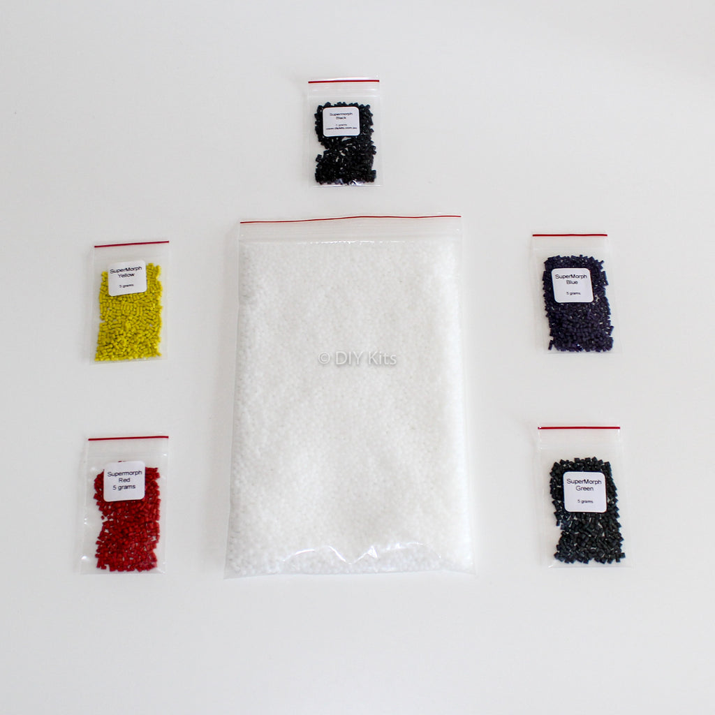 Polymorph & coloured pellets packaging